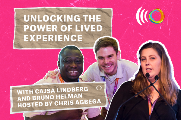 Listen to our latest podcast: Unlocking the power of lived experience 